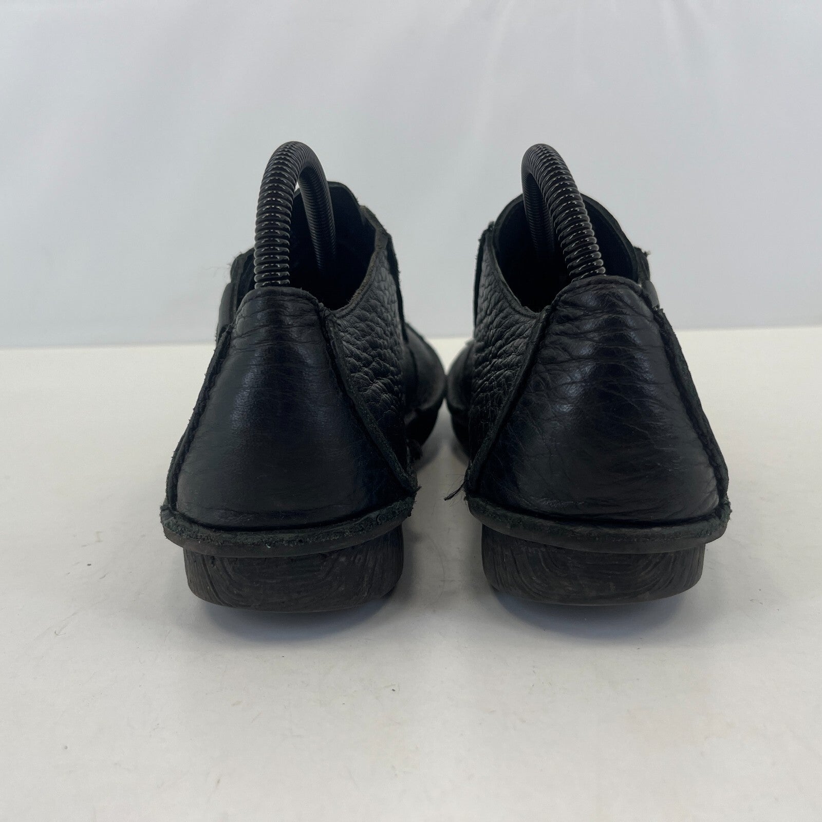 Clarks Active Air Black Leather Pasty Shoes size UK 6 EU 39 1/2 Womens Pasties