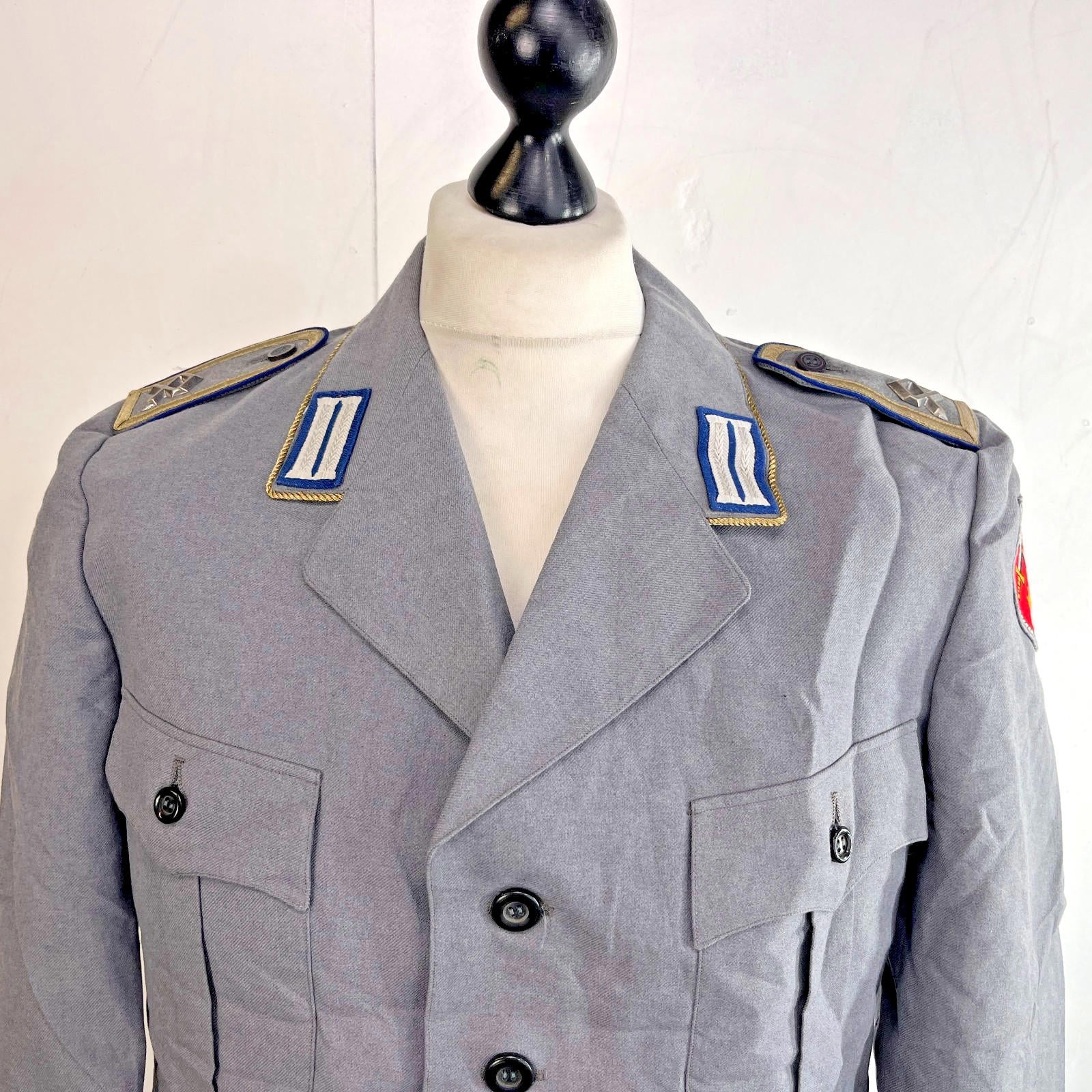 Rare Vintage 1970 German Army Logistic Centre Officers Jacket Bundeswehr size L