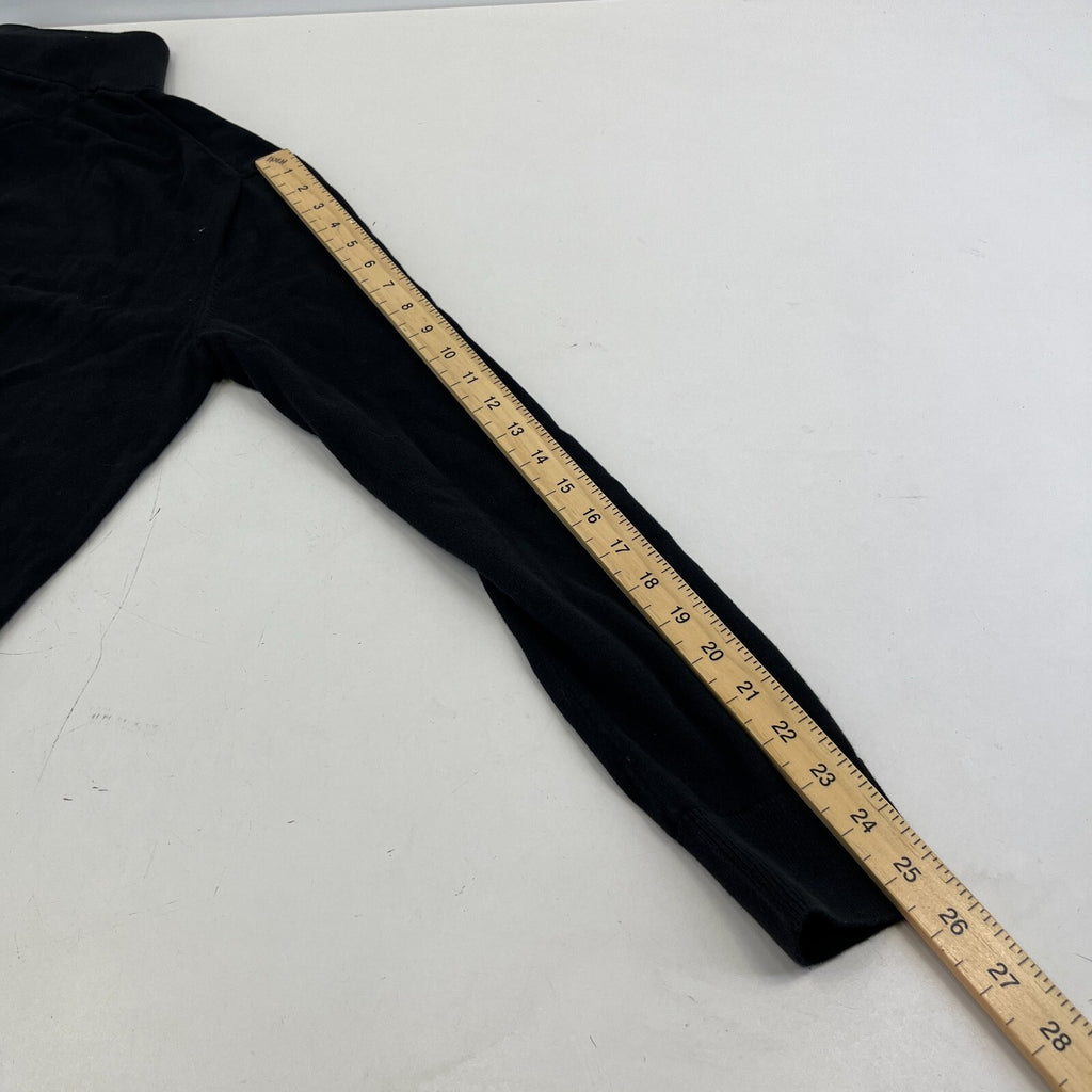 Tommy Hilfiger Women's Knit Turtleneck 1/4 Zip Sweater in Black size Large
