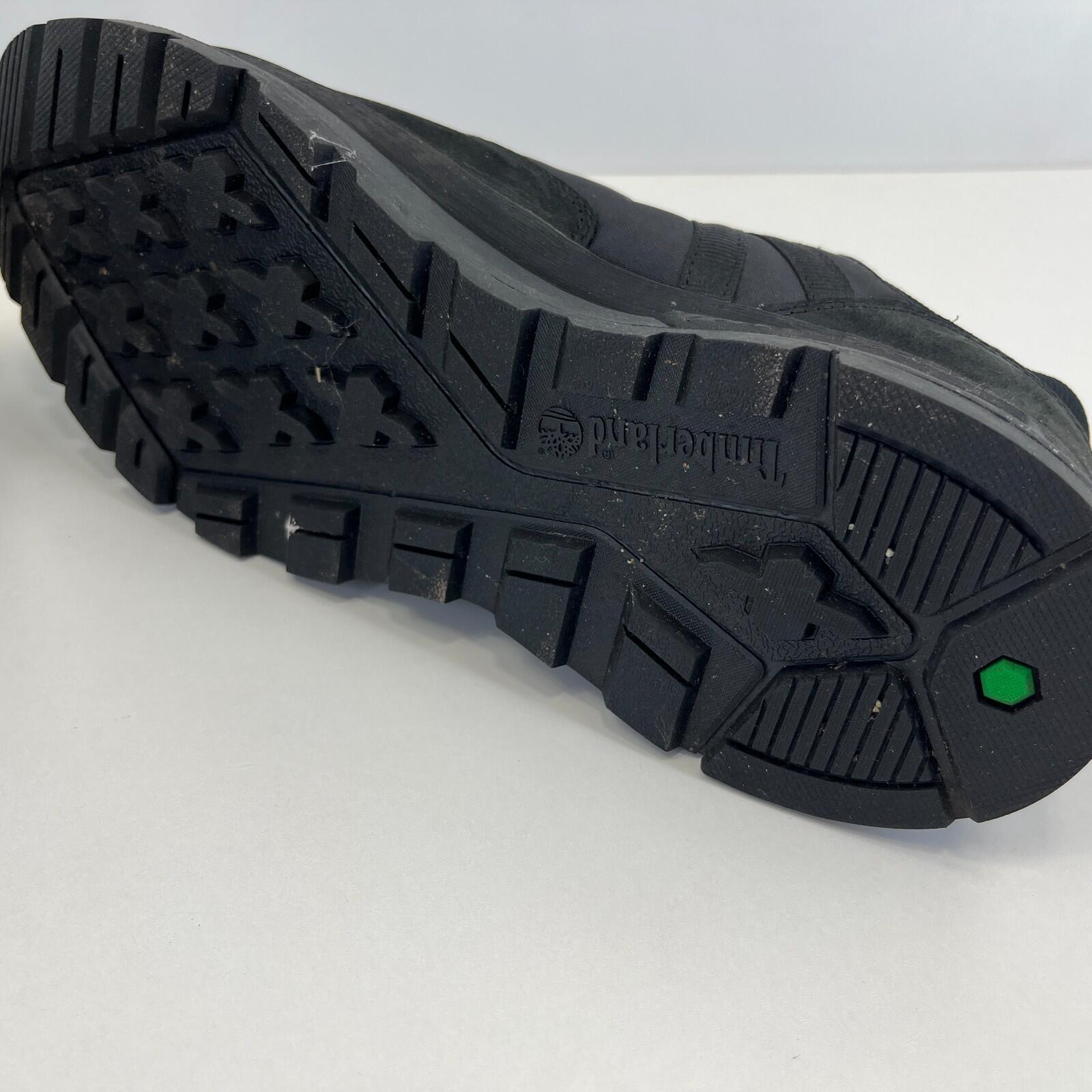 Timberland Euro Trekker Low Mens Hiking Trainers in Black UK size 10 / EU 44.5