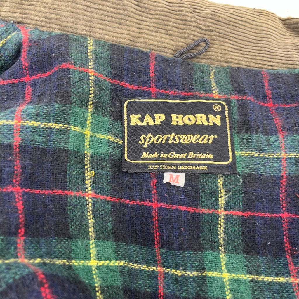 Kap Horn Outdoor Wax Jacket Men's size M Green Country Coat Made in England
