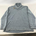 Weird Fish Macaroni Fleece Jumper in Blue Embroidered Logo Men’s size XL