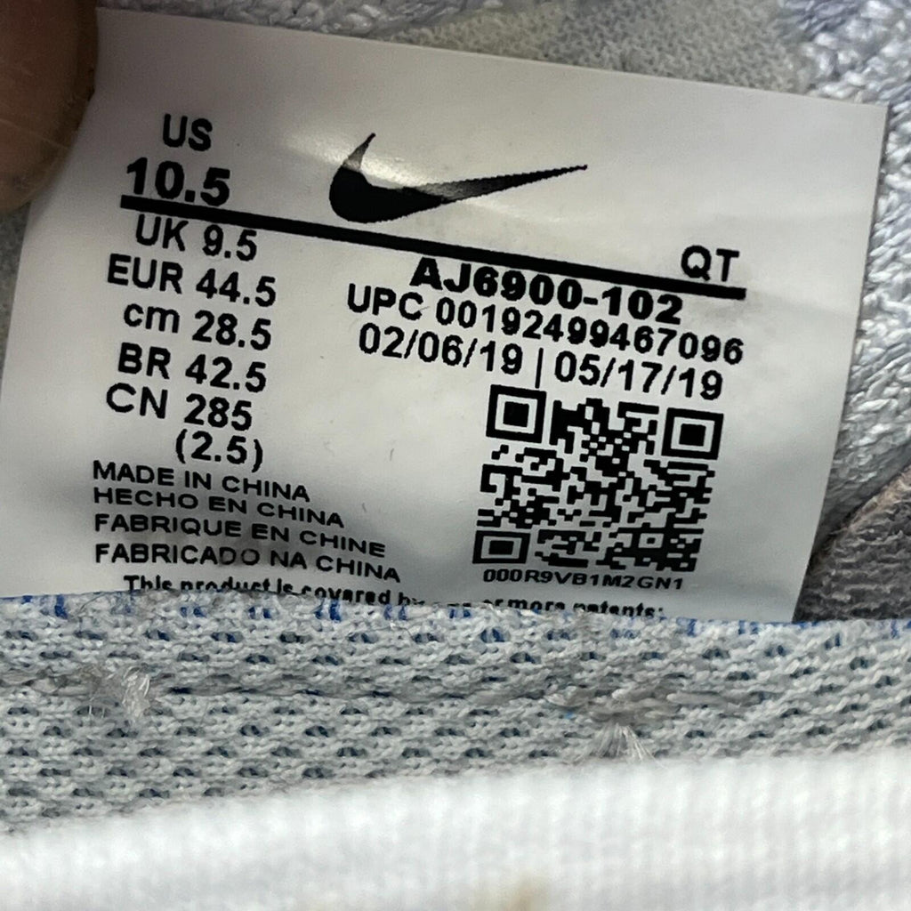 Nike Air Vapormax Flyknit 3 Platinum Light Grey 2019 size U.K 9.5