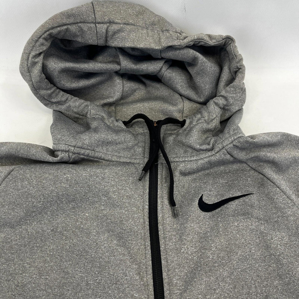Adidas Dri Fit Full Zip Hoodie Jacket size M in Grey
