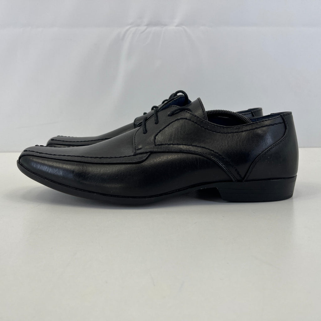 Giorgio Men's Leather Oxford Shoes in Black size 12 - New Formal Dress