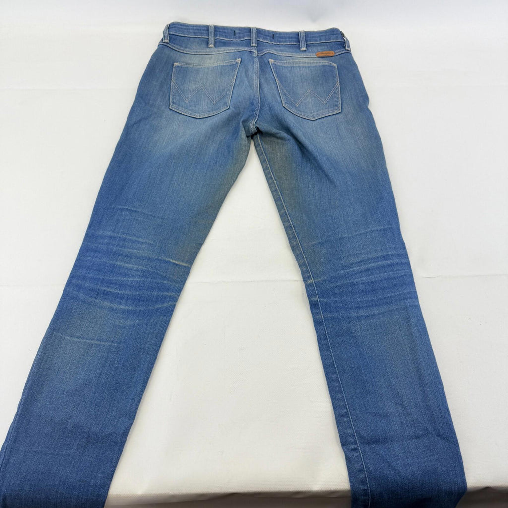 Wrangler Womens Corynn Skinny Jeans W28 L32 Mid Blue Denim