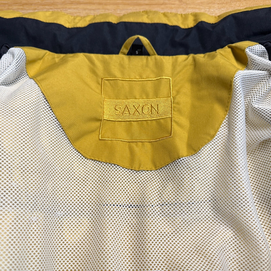 Saxon Hiking Jacket Showerproof Countrywear Premium Mens Mustard Yellow size S