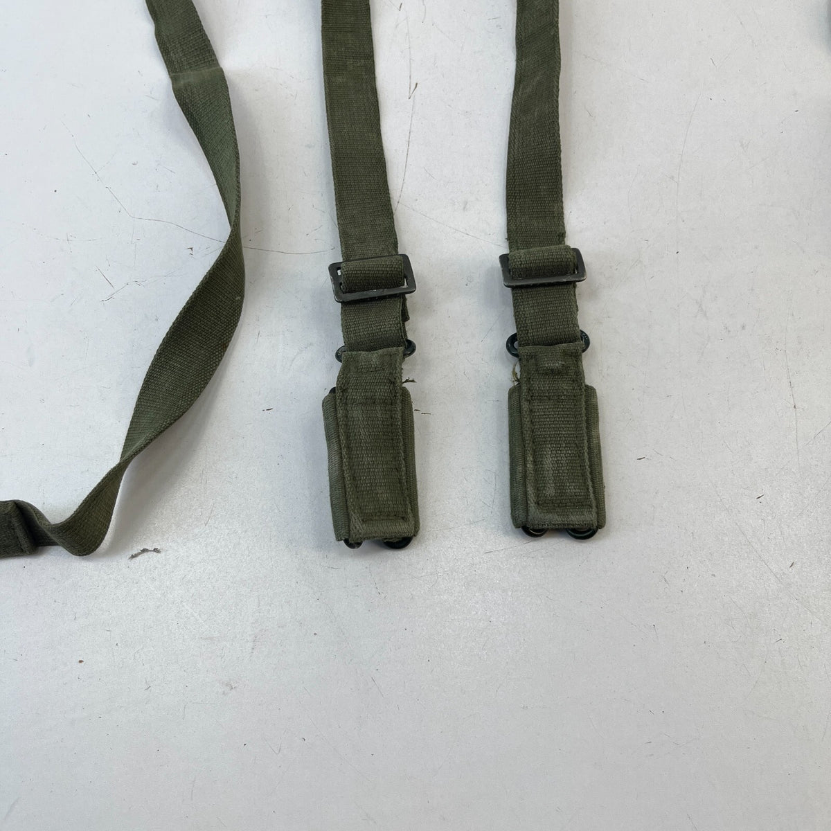 British Military 58 Pattern Webbing Yoke Harness with Both Belt Attachments