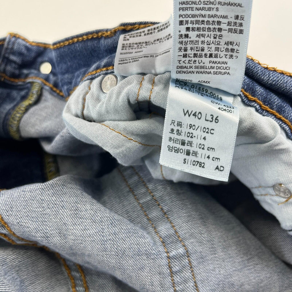 Levi’s 559 Relaxed Straight Jeans W40" L34" Blue Vintage Wash