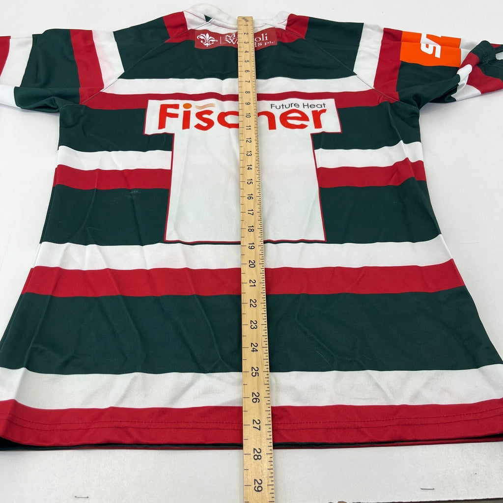 Leicester Tigers Rugby Home Shirt 2016/2017 - Kooga size S Jersey