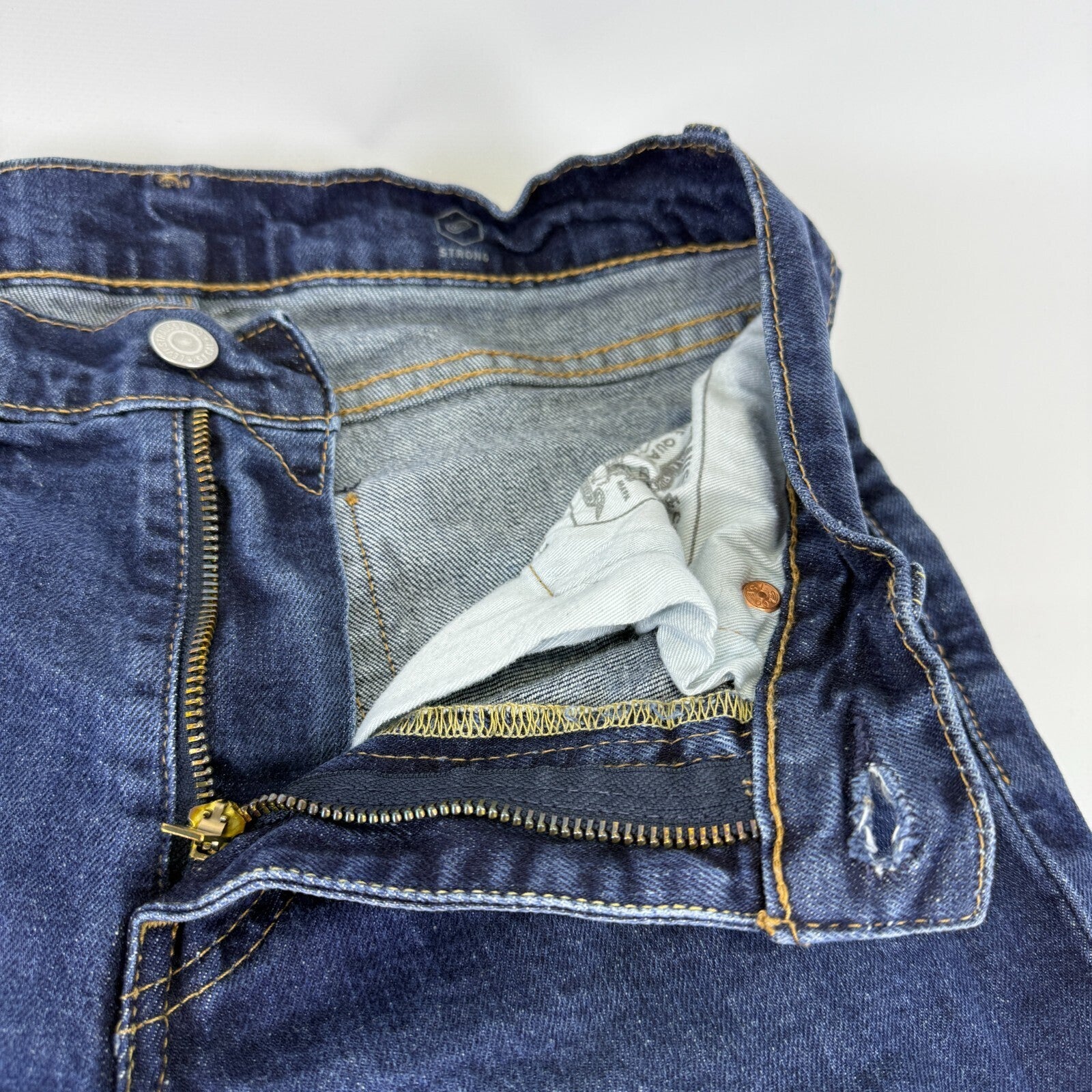 LEVI'S 511 BIG E Mens Jeans Waterless Blue Slim Stretch Straight W30" L30"