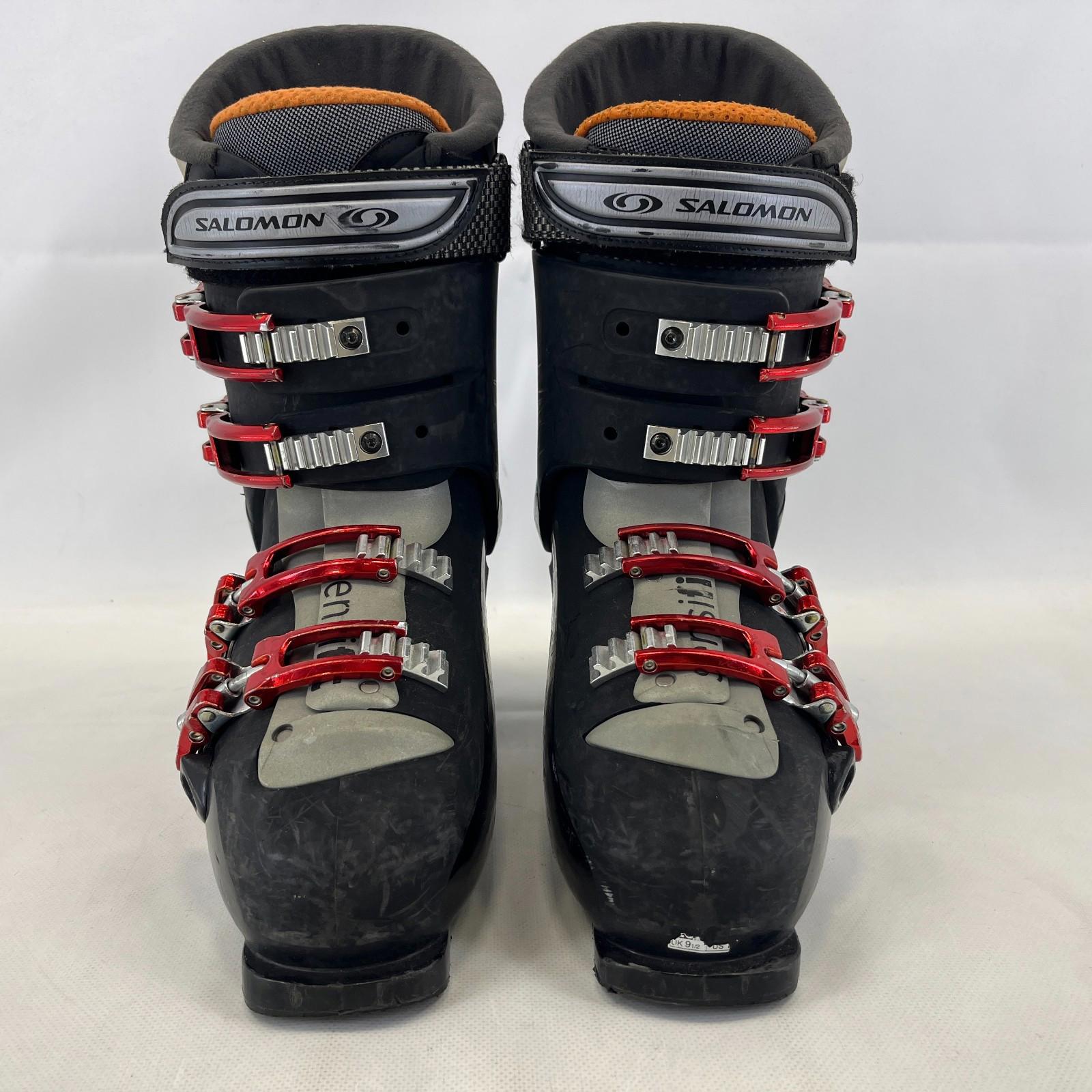 Salomon Performa 7.0 Ski Boots Men's size UK 9.5 EU 44 Black & Red