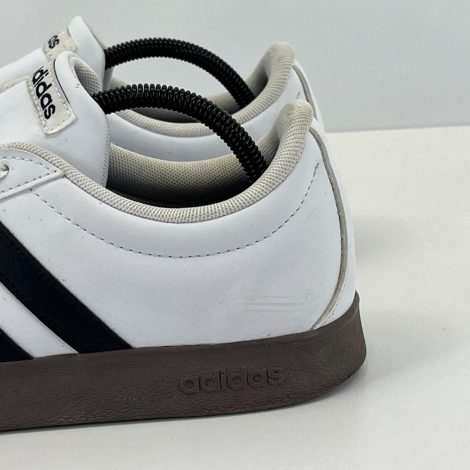 Adidas VL Court Base Men's Trainers Shoes White/Black UK size 9