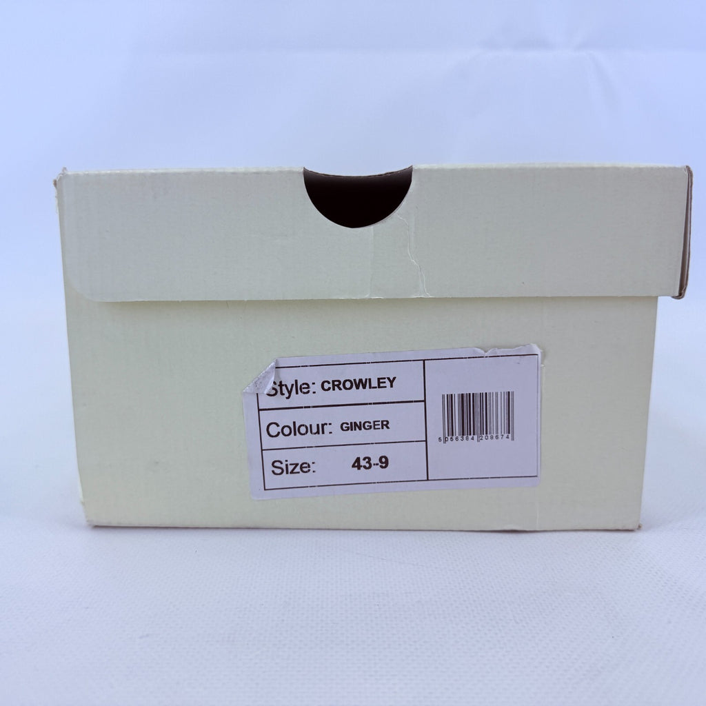 Delicious Junction Crowley Suede Desert Boots in Ginger Brown size UK 9 EU 43