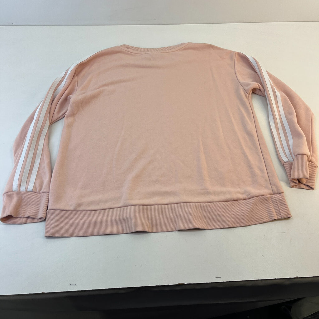 Adidas Crew Neck After Class Sweatshirt in Pink Long Sleeve Size 8 Oversized