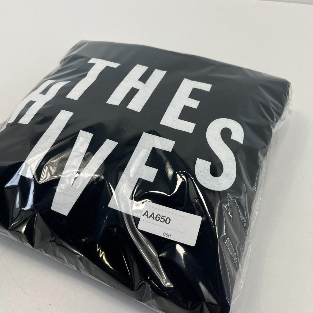 The Hives Men's Black Hoodie with Kangaroo Pocket size Large
