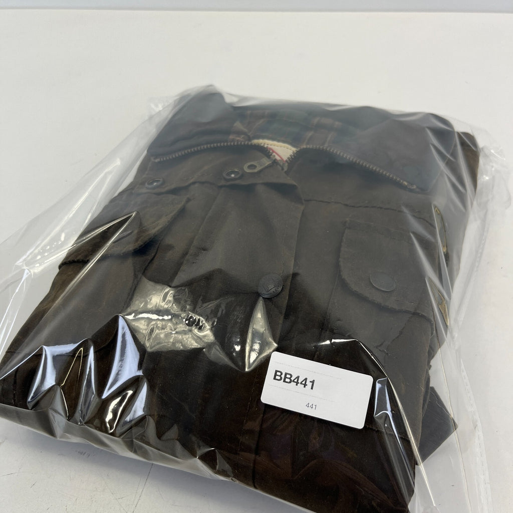 Scippis Australian Adventure Wear Utility Women's Brown Wax Jacket Belted size M