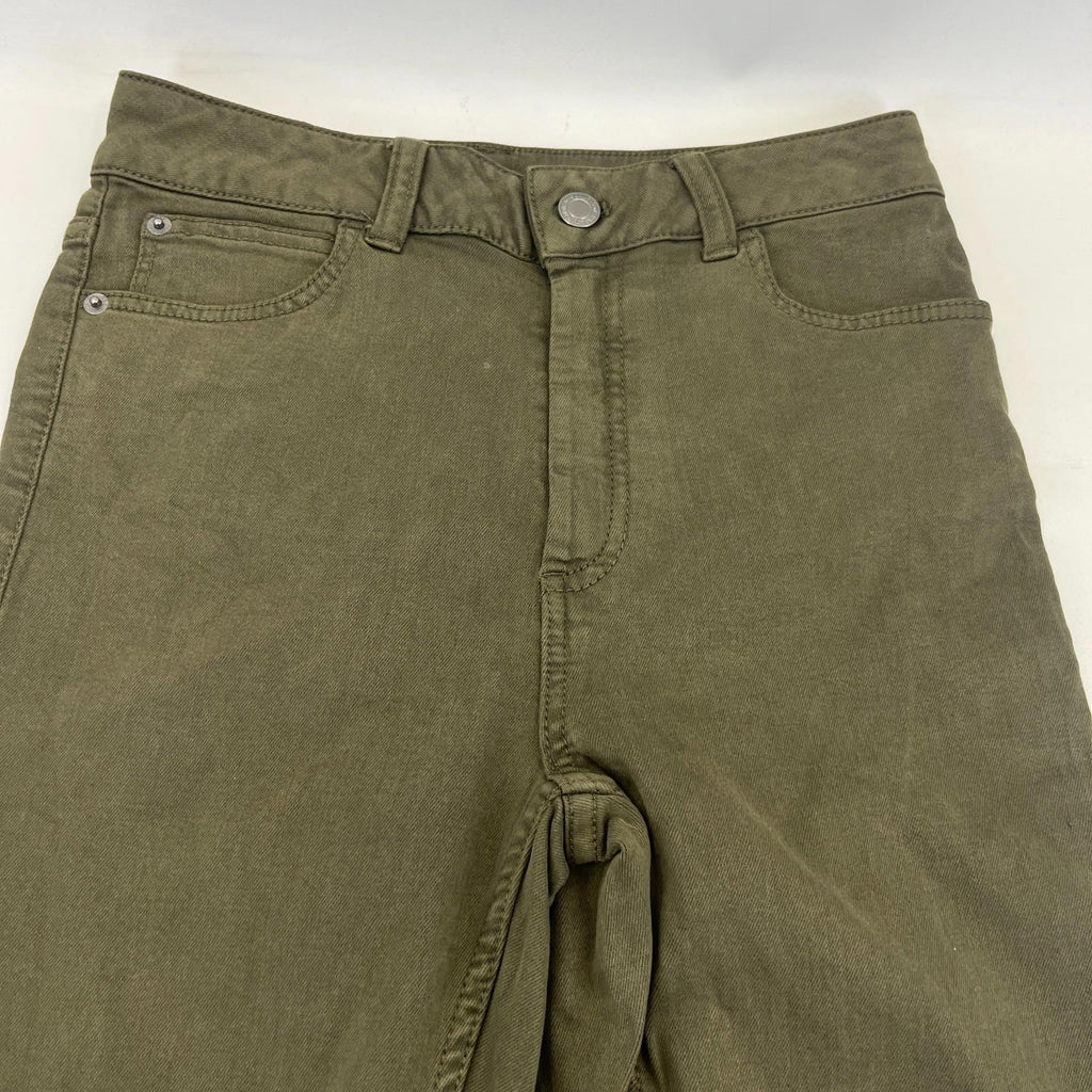 Marks & Spencer Khaki Green Super Skinny Jeans UK Women's size 8R - NWOT