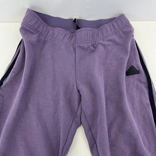Adidas Women's Purple Jogging Pants Joggers Track Bottom size 12 New SEE Details