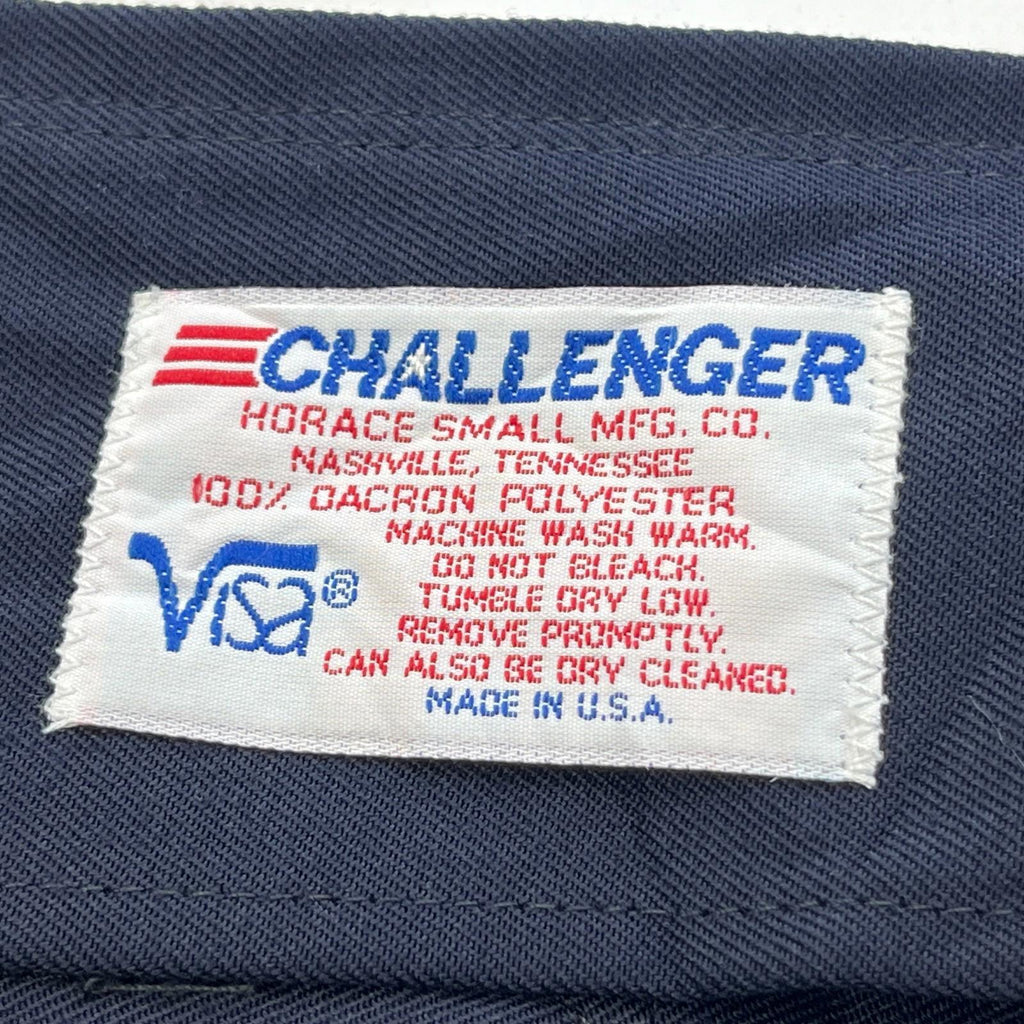 Vintage Challenger Horace Small Rocketeer Jacket 48R (2XL) Navy Blue Rockabilly