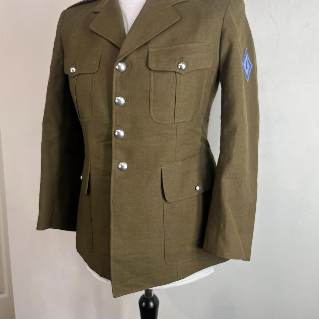 Rare Vintage 1971 French Military Jacket Parade Dress Tunic size 96C