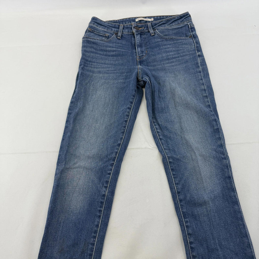Levi's 721 Mid Blue High Rise Skinny Denim Jeans UK Women's W27 L32 Levi Strauss