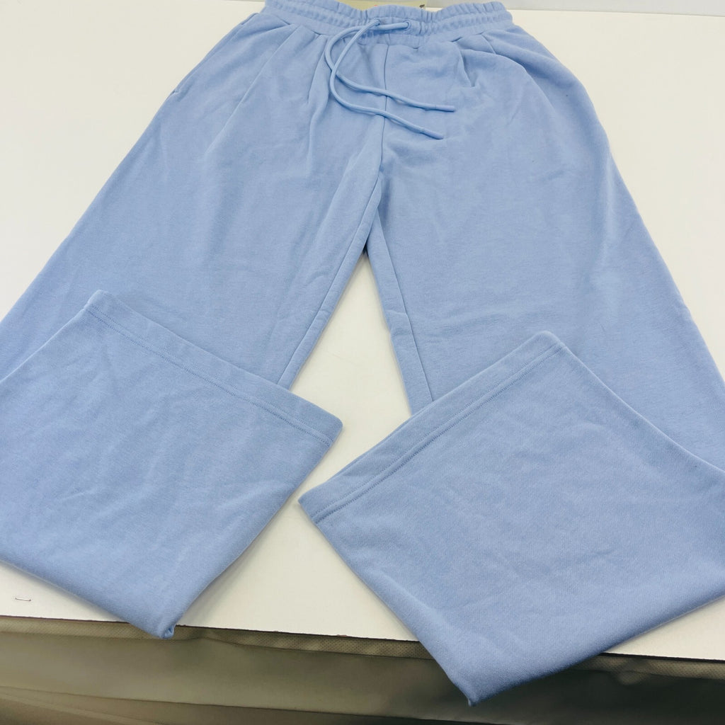 Sweaty Betty Revive Track Pant Wide Leg Joggers in Glacier Blue size Small - New