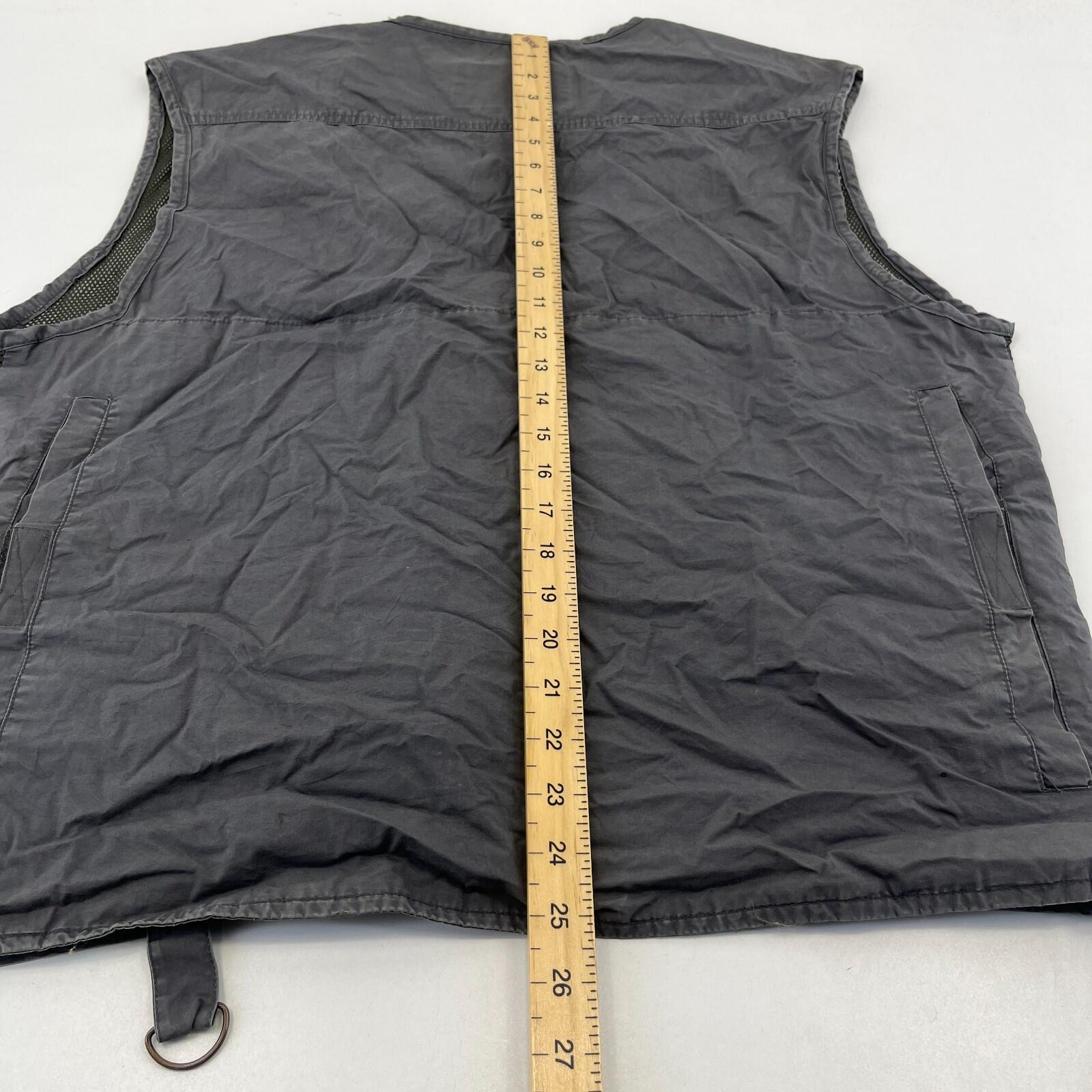 Univers Men's Shooting Waistcoat Vest in Grey size Large