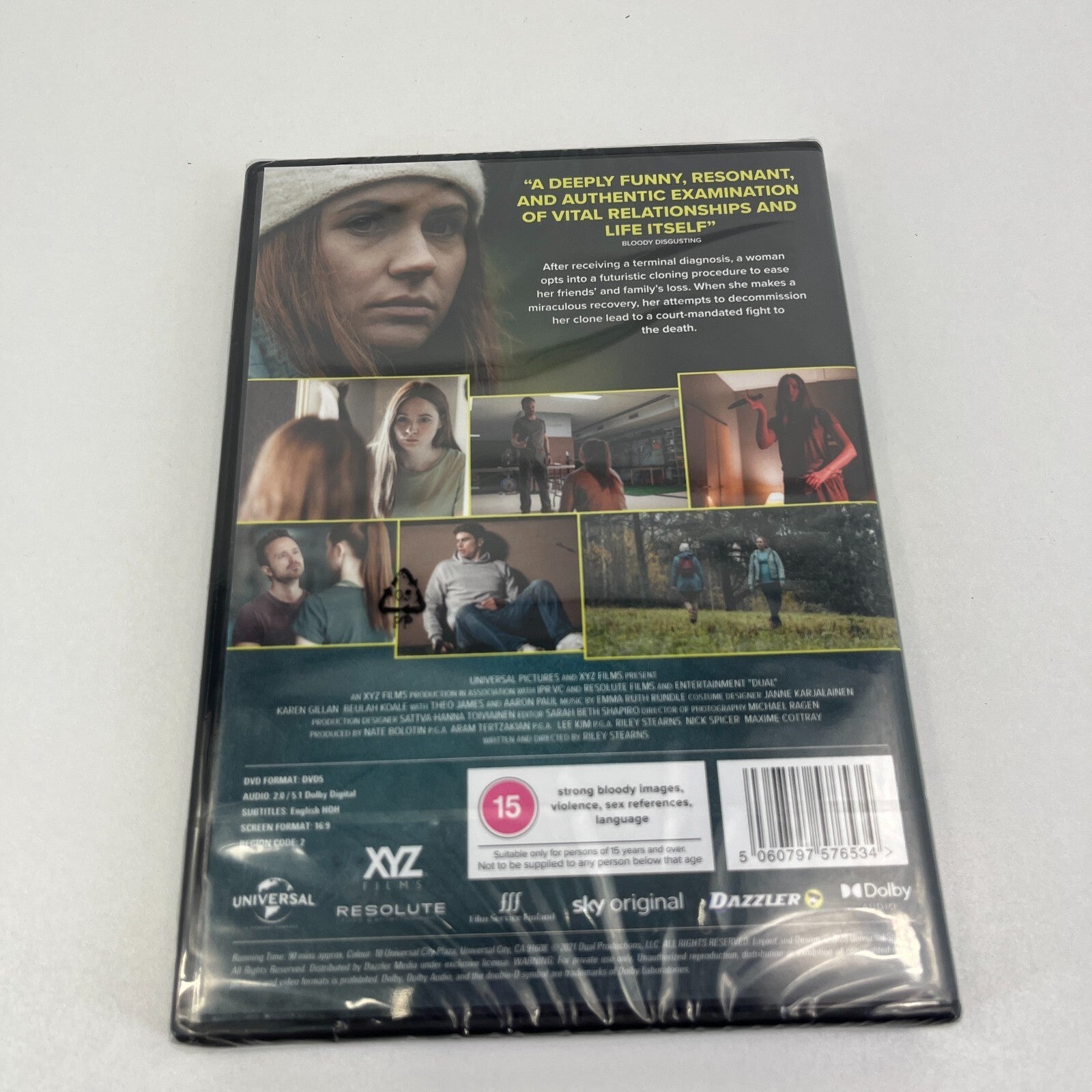 Dual - DVD Karen Gillan Aaron Paul Cert 15 - New & Sealed