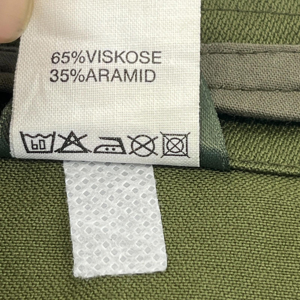 Vtg Norskin 80's German Polizei Denim Work Jacket Chore Coat OG Green Size EU 56