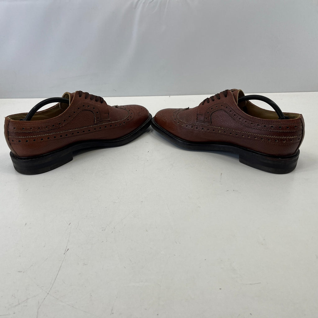 Samuel Windsor Men's Brogues size 8 Brown Leather Formal Shoes