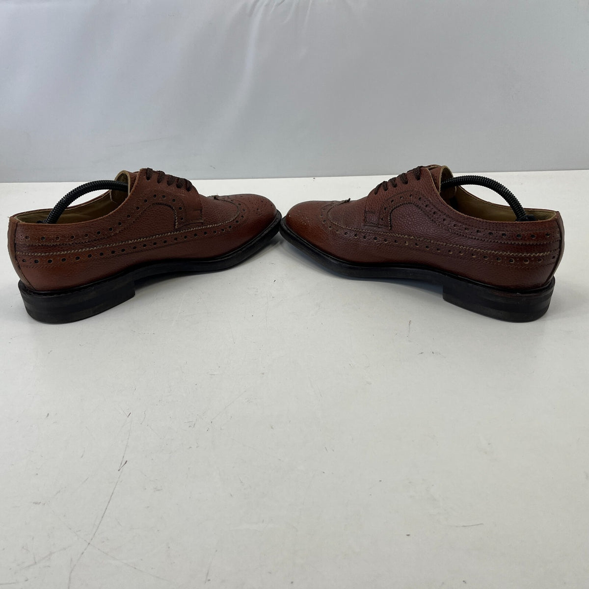 Samuel Windsor Men's Brogues size 8 Brown Leather Formal Shoes