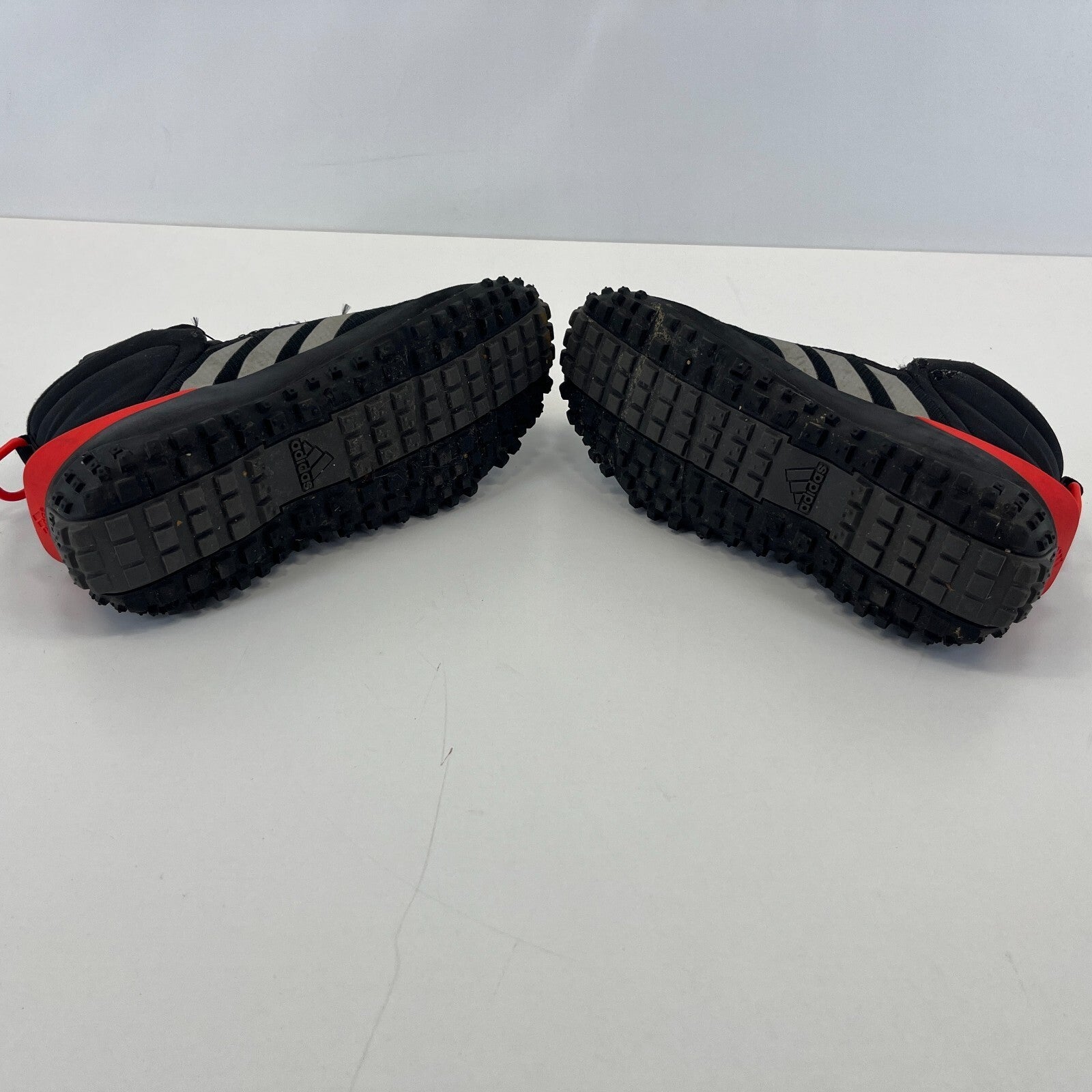 Adidas Fortatrail BOA High Top Trainers in Black & Red UK size 5 / EU 38