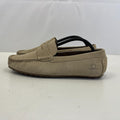 Chatham Parker Shoes Men’s Suede Leather Moccasin Loafers size 8 Beige