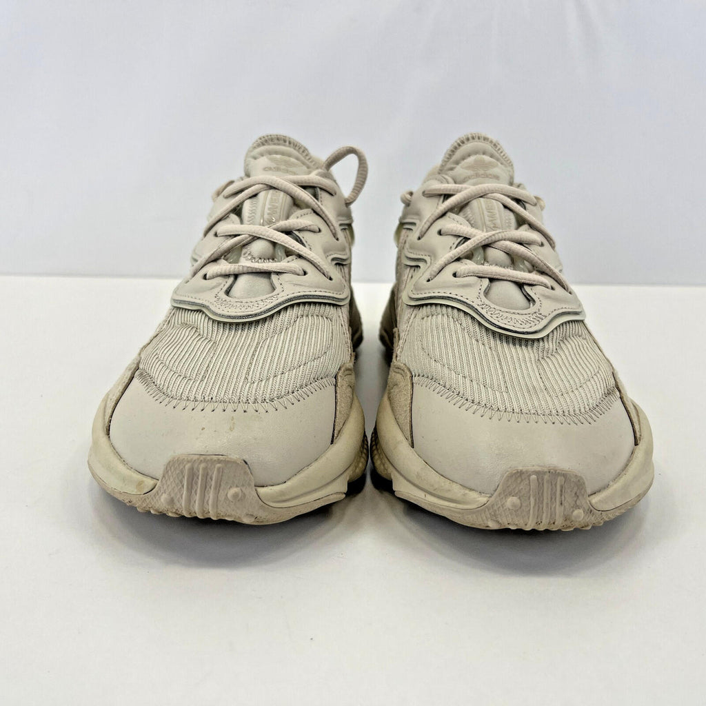 Adidas Ozweego Triple Beige Trainers size UK 7   EU 40 2/3 Leather & Mesh Chunky