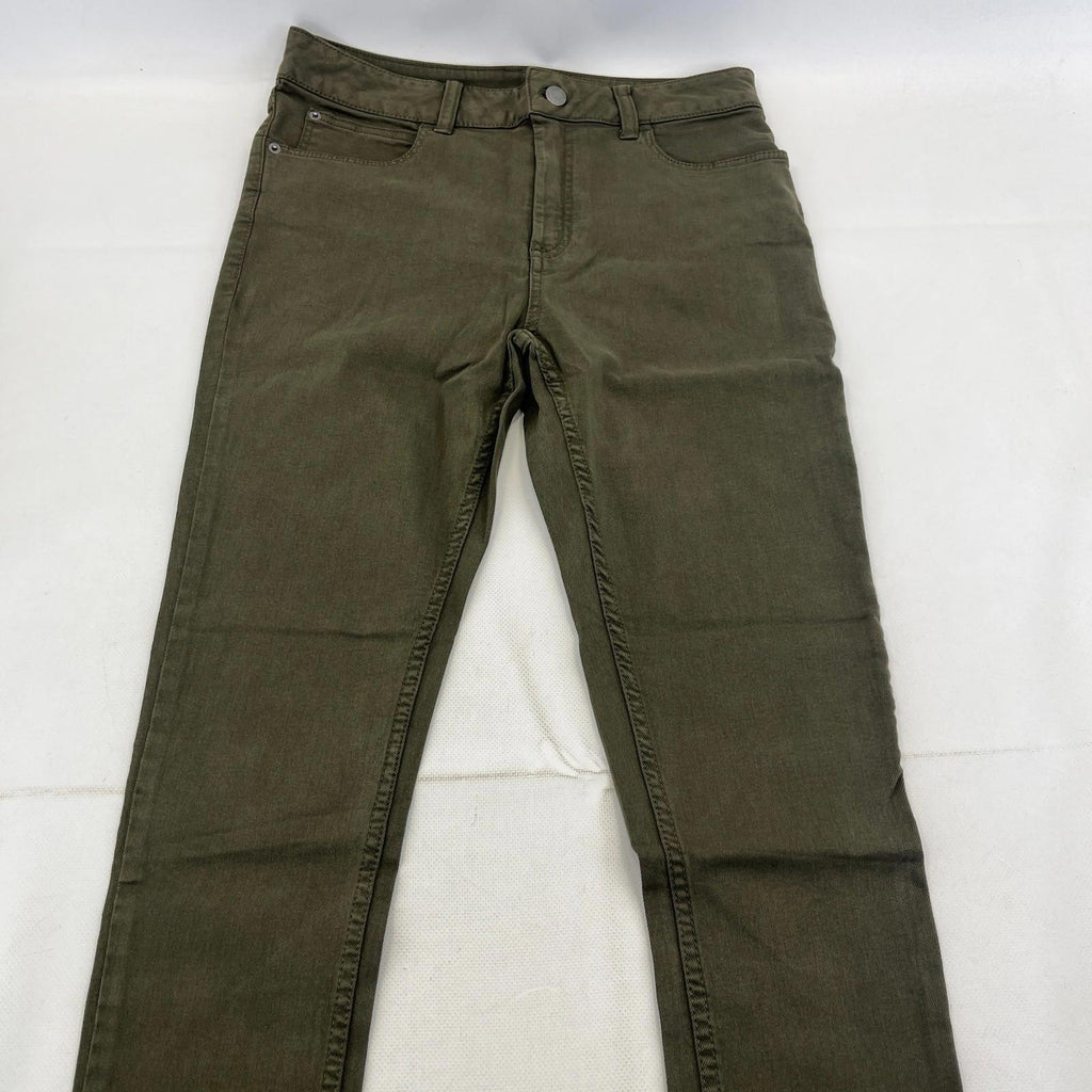 Marks & Spencer Khaki Green Super Skinny Jeans UK Women's size 12R - NWOT
