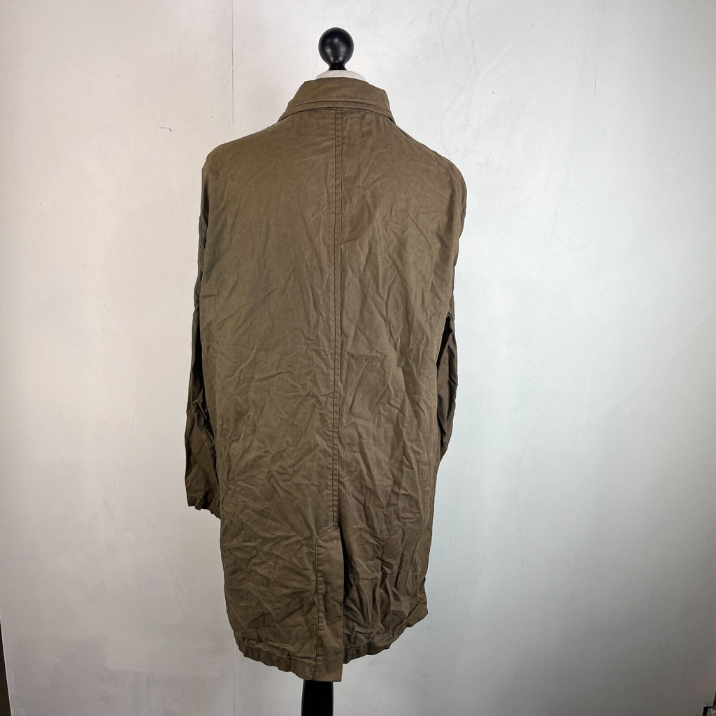Marc O’Polo Mens Waxed Overcoat Jacket Wax Coat EU size 54 (UK Large)