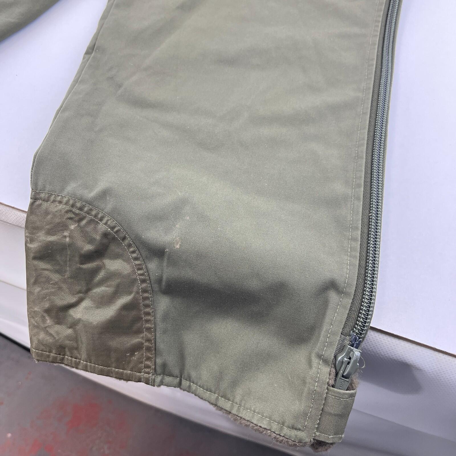 Army Fleece Lined Trouser Original German Military Waterproof Gore Tex Work Pant