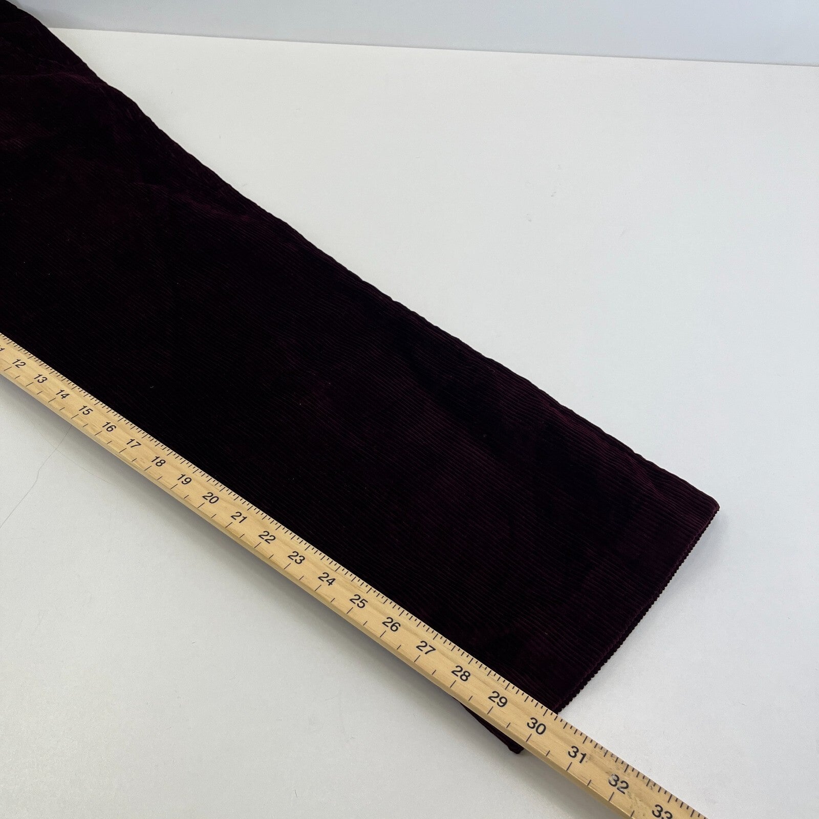 Blue Harbour Corduroy Cord Trouser Burgundy Red W38" L30"