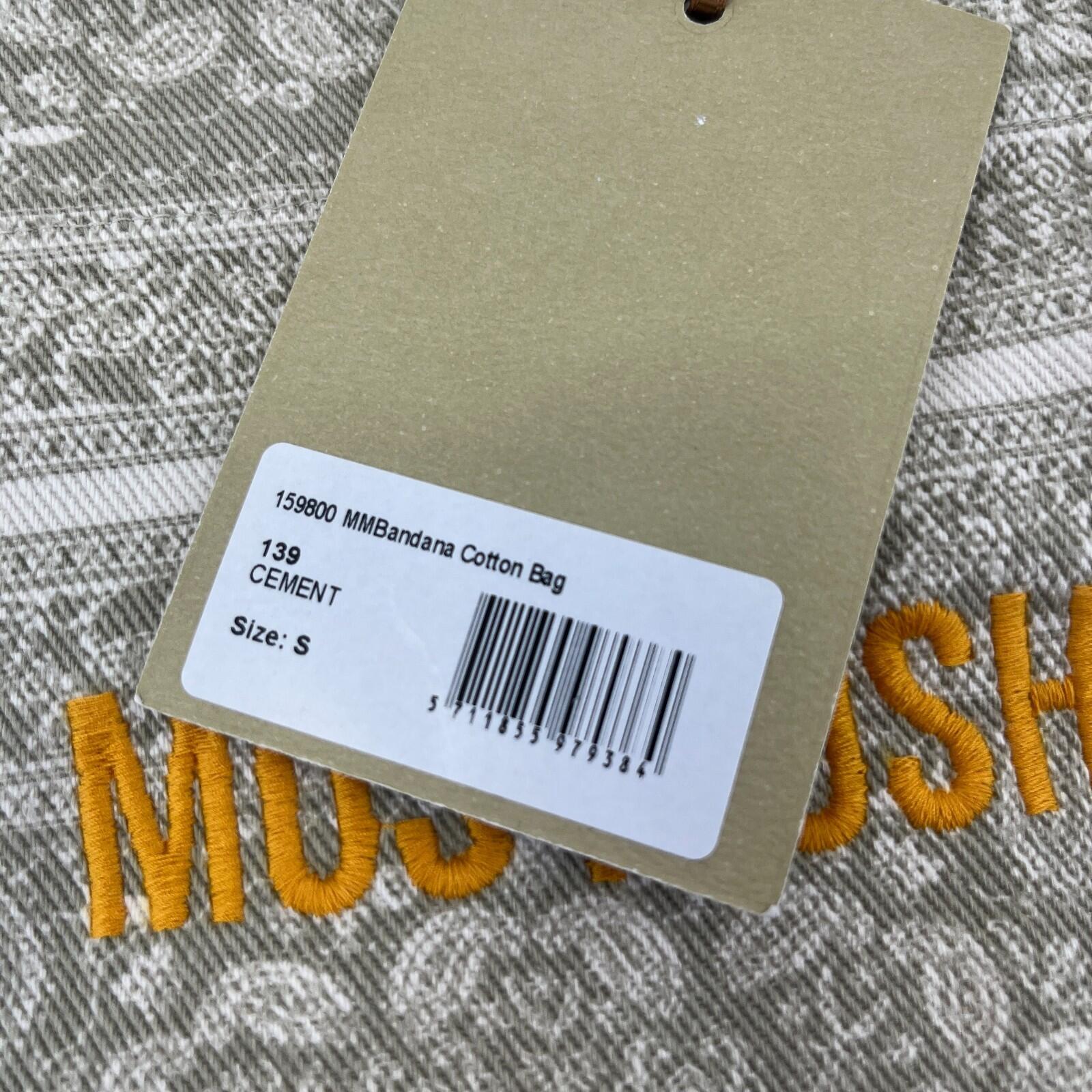 Mos Mosh Bandana Cotton Tote Bag 15" x 15" Tapestry Style - New with Tags