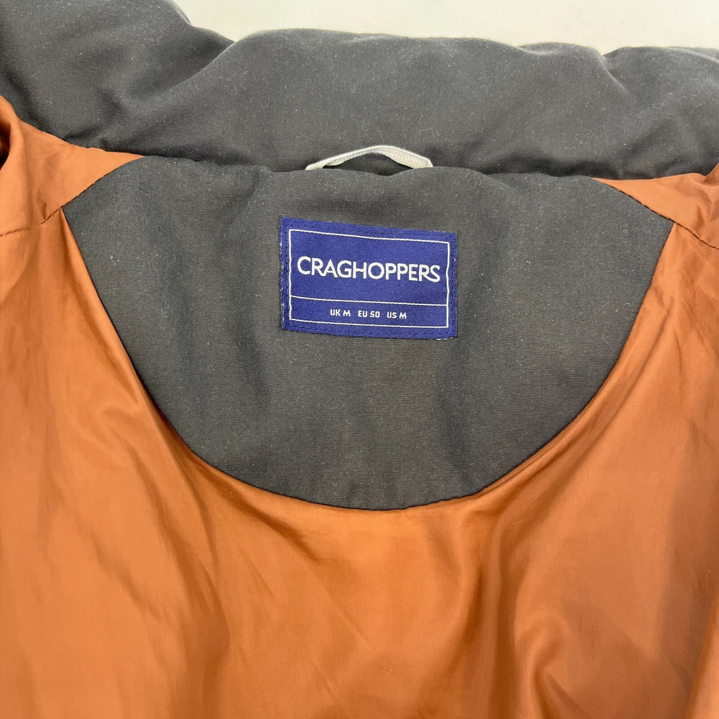 Craghoppers Men’s Insulated Quilted Puffer Jacket size M Dark Grey - VGC