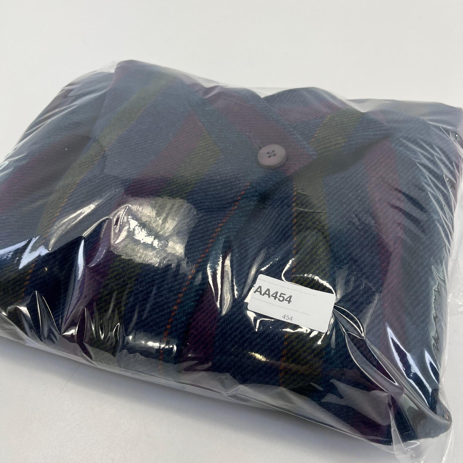 Avoca Collection Cape Coat Poncho Cloak size M Blue/Purple/Green +Attached Scarf