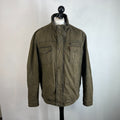 Levi's Vintage Quilted Cotton Khaki Bomber Trucker Jacket Mens size XL
