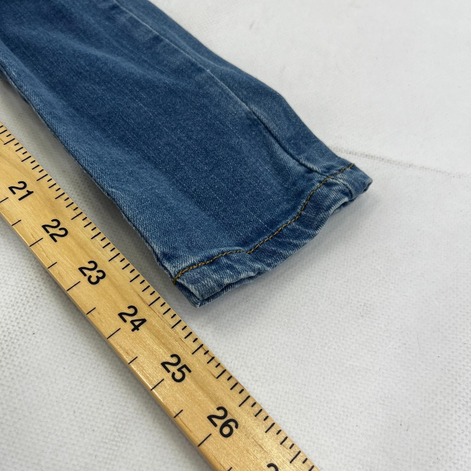 Fremont & Harris Kids Distressed Ripped Skinny Jeans in Blue size W24 10yrs
