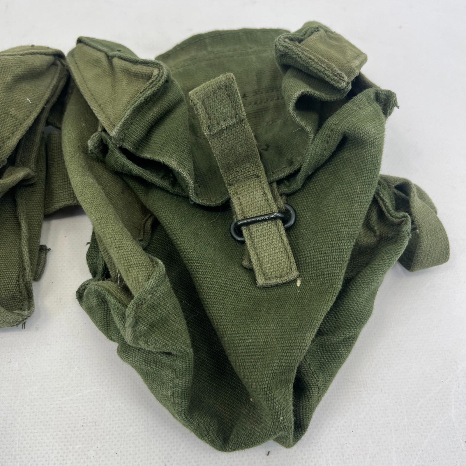 British Army 58 Pattern Webbing Kidney Pouch Set Complete
