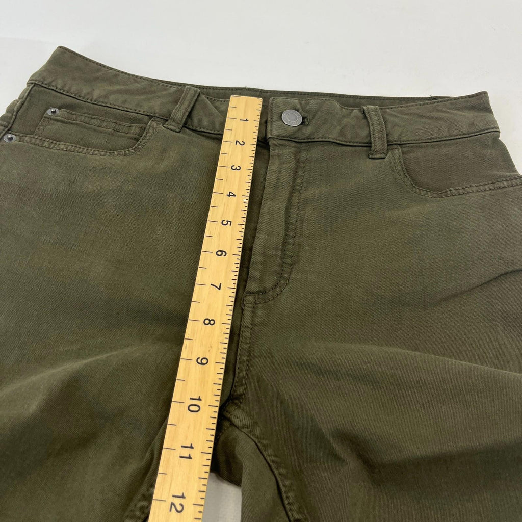 Marks & Spencer Khaki Green Super Skinny Jeans UK size 12S - NWOT