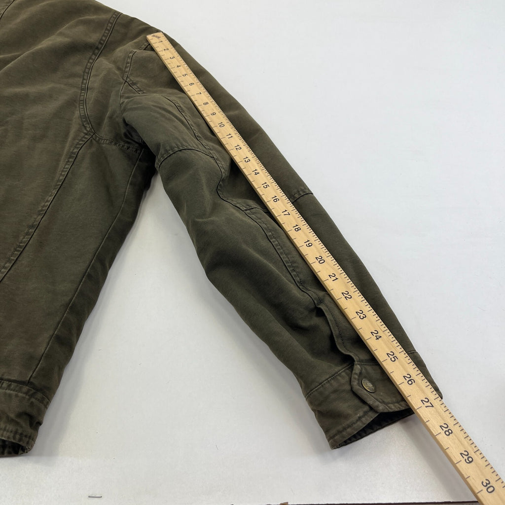 Levi's Vintage Quilted Cotton Khaki Bomber Trucker Jacket Mens size XL