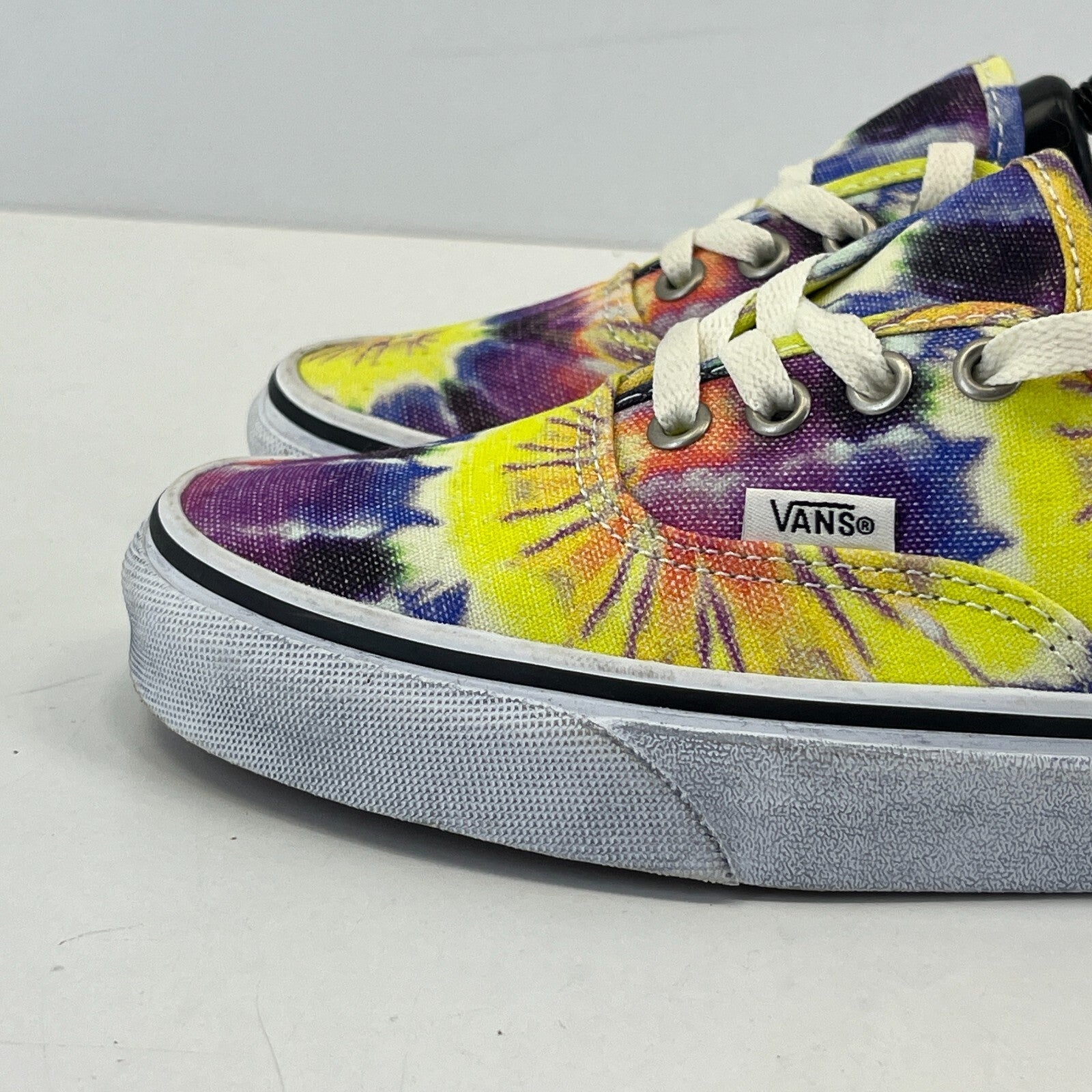 Vans Rare Tie Dye Trainers Pumps Colourful Shoes size UK 4 - EU 36.5