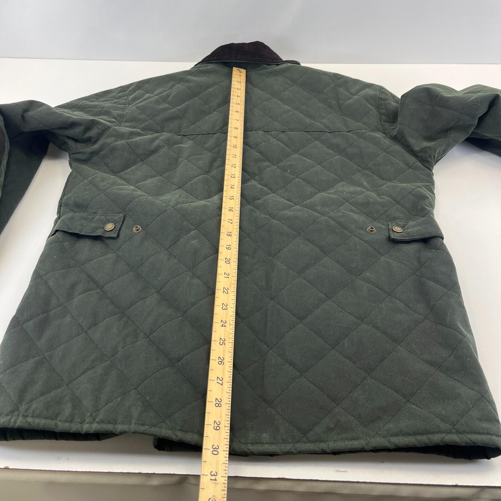 Game Technical Apparel Insulated Wax Jacket Dark Green size XL Near Mint