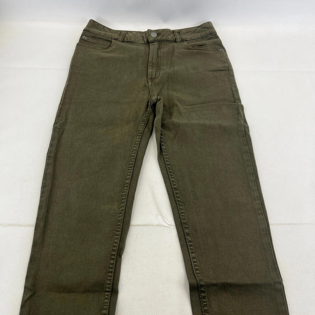Marks & Spencer Khaki Green Super Skinny Jeans UK Women's size 10L - NWOT